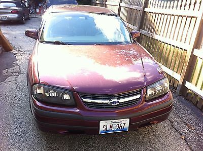 Chevrolet : Impala 2002 chevy impala ls in black with tan leather