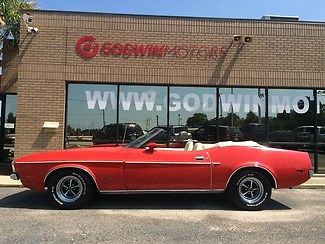 Ford : Mustang Convetible Very Original, 302 V8, Auto, New Interior, New Top