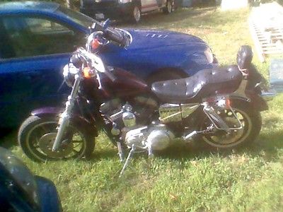 Harley-Davidson : Sportster Vintage 1988 Maroon Sportster 1200cc Good Condition-Needs Work