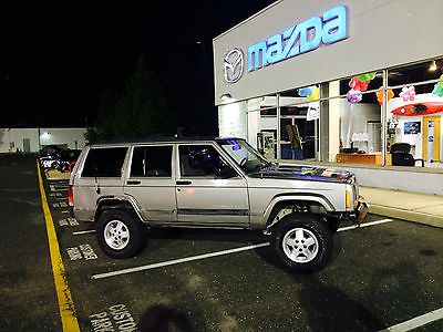 Jeep : Cherokee Sport 2001 jeep cherokee sport sport utility 4 door zone xj 3 inch lift mechanic owned