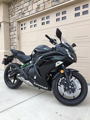 Kawasaki : Ninja 2015 kawasaki ninja ex 650 abs black with only 385 miles