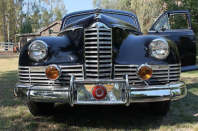 Packard : Custom Super Clipper Henney Body 1947 packard custom super clipper 7 passenger sedan rare options great driver