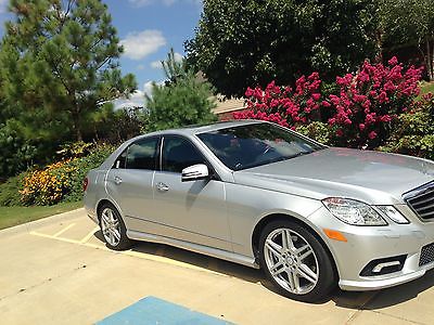 Mercedes-Benz : E-Class E350  Silver show room condition ONLY 39 K one owner still under factory warrenty