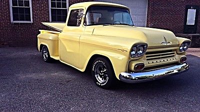 Chevrolet : Other Pickups Custom 59 Apache  1959 chevrolet apache custom 327 v 8 with cold ac heat shaved handles keystones