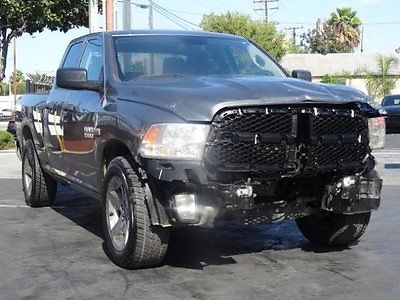 Dodge : Ram 1500 ST Quad Cab 2013 dodge ram 1500 st quad cab wrecked rebuilder priced to sell wont last