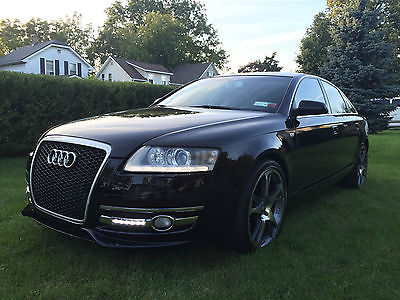 Audi : A6 A6 Gorgeous Clean Black on Black A6 with updated  Luxurious Looks