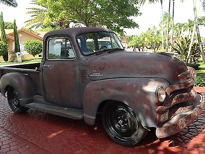 Chevrolet : Other Pickup 1954 chevy 3100 pickup truck 5 window w updated suspension