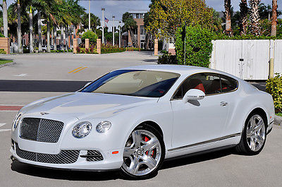 Bentley : Continental GT V12 Mulliner! 2K Miles! Ultra Rare Color/Options! 2012 bentley gt v 12 mulliner best color 2 k miles 240125 msrp carbon fiber