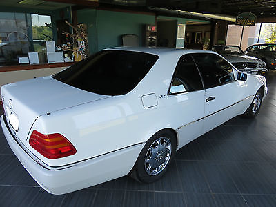 Mercedes-Benz : S-Class COUPE RARE W140 S600 COUPE - LOW MILEAGE - 2 OWNER - CALIFORNIA CAR