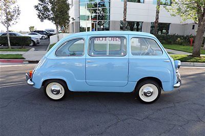 Fiat : Other FIAT 600 MULTIPLA Fully Restored 1960 Fiat Multipla / Truly a Must See / Great Collector Car