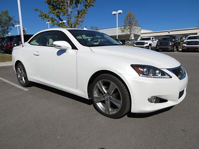 Lexus : IS 2dr Convertible Automatic 47262 miles rwd leather ipod mp 3 input satellite radio onboard communications