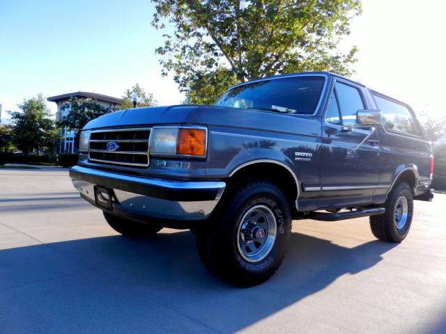Ford : Bronco XLT LARIAT 114 k orig miles 1 owner super clean lariat 1990 1993 1991 1992 1994 1995 1996