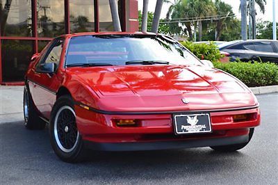 Pontiac : Fiero 1988 pontiac fiero formula 2.8 l v 6 automatic 17 k original miles 2 owner original