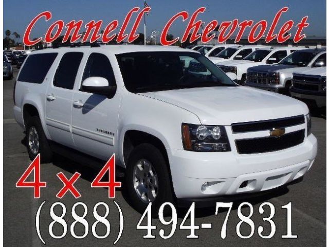 Chevrolet : Suburban LT LT Ethanol - FFV SUV 5.3L CD 4X4 REAR AXLE 3.08 RATIO SUMMIT WHITE WHEELS 4 ABS