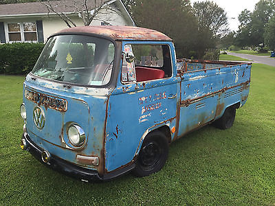Volkswagen : Bus/Vanagon TRUCK 1968 volkswagen single cab pickup truck bus trades accepted daily driver
