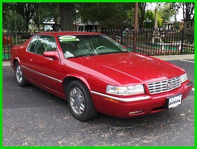 Cadillac : Eldorado ESC Leather Heated Seats, Backup Camera, Clean 2000 esc used 4.6 l v 8 32 v automatic fwd coupe onstar premium red