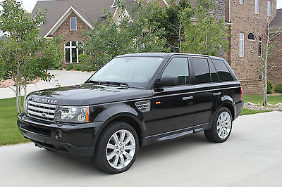 Land Rover : Range Rover Sport leather 2007 land rover range rover sport with supercharged v 8 motor