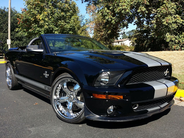 Ford : Mustang 2dr Conv She 2007 ford mustang shelby cobra gt 500 conv 6 speed w 227 actual miles 1 owner