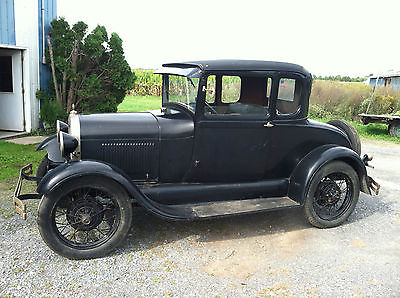 Ford : Model A 1929 ford model a five window coupe