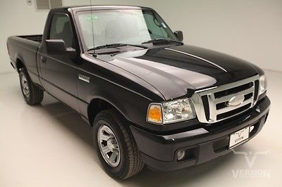 Ford : Ranger XLT Regular Cab 2WD 2007 black cloth auxiliary input vernon auto group preowned we finance 39 k miles
