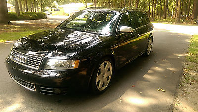 Audi : S4 Avant Wagon 4-Door Audi S4 Avant 4.2l Manual V8 Black Beauty Quattro All Wheel Drive **LOW RESERVE*