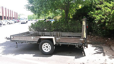 Shelby 2007 6 ft. x 12 ft. Open Utility Trailer With Easy To Load Dovetail Gate