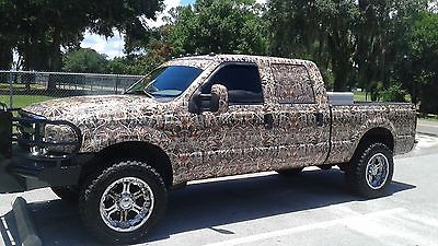 Ford : F-250 xlt Custom lifted camo f250 7.3 6 speed