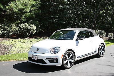 Volkswagen : Beetle-New Turbo 2013 volkswagen beetle turbo convertible plus 4 winter tires