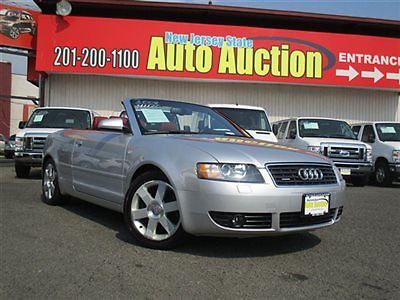Audi : A4 2004 2dr Cabriolet 3.0L quattro A 04 audi a 4 cabriolet all wheel drive awd carfax certified leather pre owned
