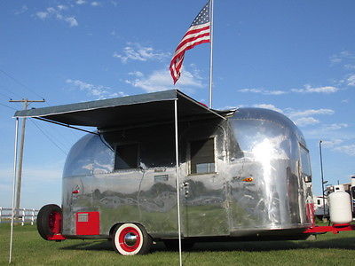 1964 AIRSTREAM BAMBI II POLISHED NEW AWNING ASSEMBLY 1/2 TON TOWABLE RARE FIND
