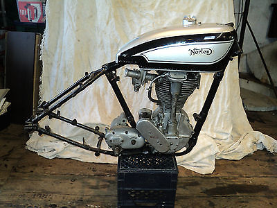 Norton : NORTON INTERNATIONAL MANX 1951 norton international 500 ohc race project manx tt flat track isle of man