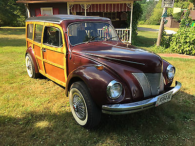 Volkswagen : Beetle - Classic Super Beetle 1971 volkswagon woody wagon