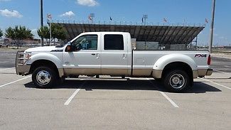 Ford : F-450 King Ranch 2012 ford super duty f 450 pickup king ranch fx 4 crew cab pickup truck warranty