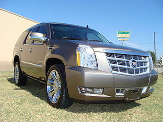 Cadillac : Escalade Under Full Factory Warranty Premium Care Maintaince 2013 escalade platinum edition 1 owner every option low miles