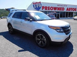 Ford : Explorer Sport 2014 ford explorer sport dual moonroof leather 2 nd row captains 3 rd row