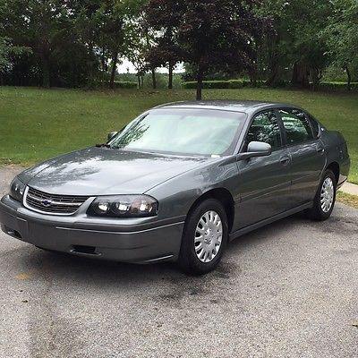 Chevrolet : Impala Base Sedan 4-Door 2004 gray chevy impala priced to sell