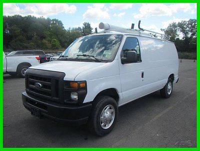 Ford : E-Series Van Commercial 2011 ford e 150 cargo van wth shelves and ladder rack located on east coast
