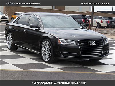 Audi : A8 Premium Package Navigation 3.0 Quattro 7 k miles used 15 audi a 8 awd navigation heated leather bluetooth camera ipod