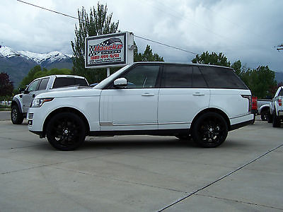 Land Rover : Range Rover Supercharged Sport Utility 4-Door 2015 range rover supercharged with just over 1200 original miles