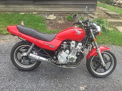 Honda : Nighthawk 1995 red honda nighthawk 750