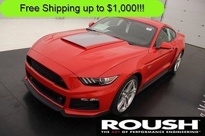 Ford : Mustang Roush Stage 2 Manual 20in Wheels RS2 2015 roush stage 2 new 5.0 v 8 manual premium heated cooled leather