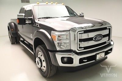 Ford : F-450 Lariat Crew Cab 4x4 2015 navigation sunroof leather heated cooled v 8 diesel we finance 17 k miles