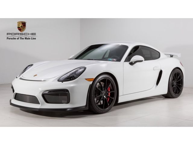 Porsche : Cayman GT4 *RARE* 2016 CAYMAN GT4 Manual Coupe 3.8L LOW MILES Local Trade *One Owner