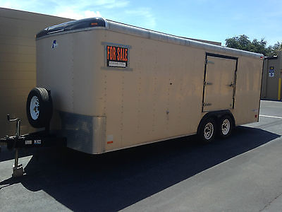 Pace 8' X 20' tandem axle cargo/utility trailer 7,000 Lb. rated