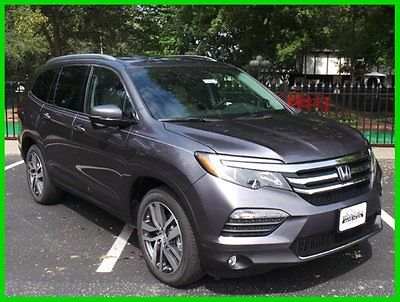 Honda : Pilot Touring, AWD, LOADED, Brand New, 26MPG, 3rd Row 2016 touring new 3.5 l v 6 24 v automatic awd suv 4 wd leather nav cd xm 3 rd row