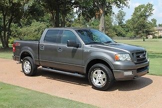 Ford : F-150 Supercrew FX4 Perfect Carfax  Leather Bucket Seats Moonroof  Pistol Grip Shift  New Tires