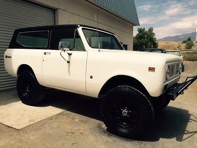 International Harvester : Scout 4wd 1973 international scout new paint