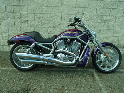 Harley-Davidson : VRSC 2006 harley davidson v rod in red and purple um 1243 m r