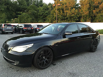 BMW : 5-Series sport package 2008 bmw 535 i twin turbo sport package black black plus bolt on jb 4 and more