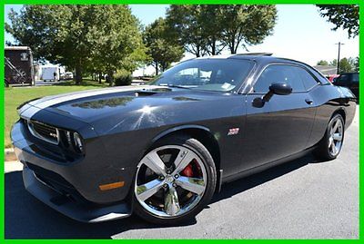 Dodge : Challenger SRT8 392 EXHUAST 1 OWNER CLEAN CARFAX WE FINANCE! 6.4 l automatic power sunroof navigation silver stripes car cover intake system